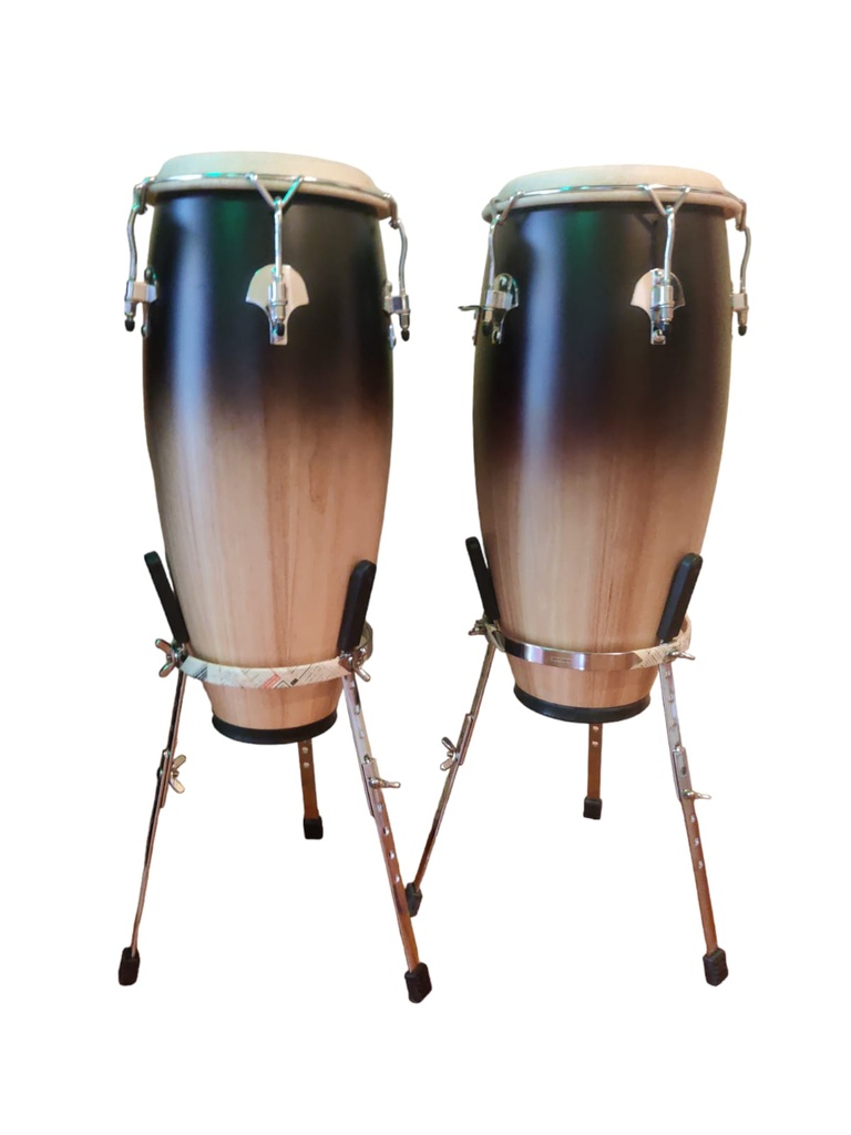 2350CF SET DE 2 CONGAS TOCA SYNERGY DELUXE 10 11 BASKET ST CF