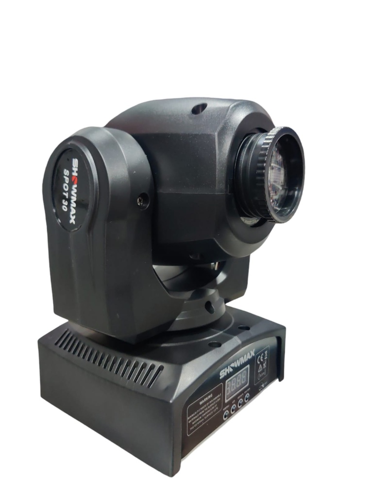 CABEZA MOVIL SPOT LIGTH LED 30W EFECTO A COLOR