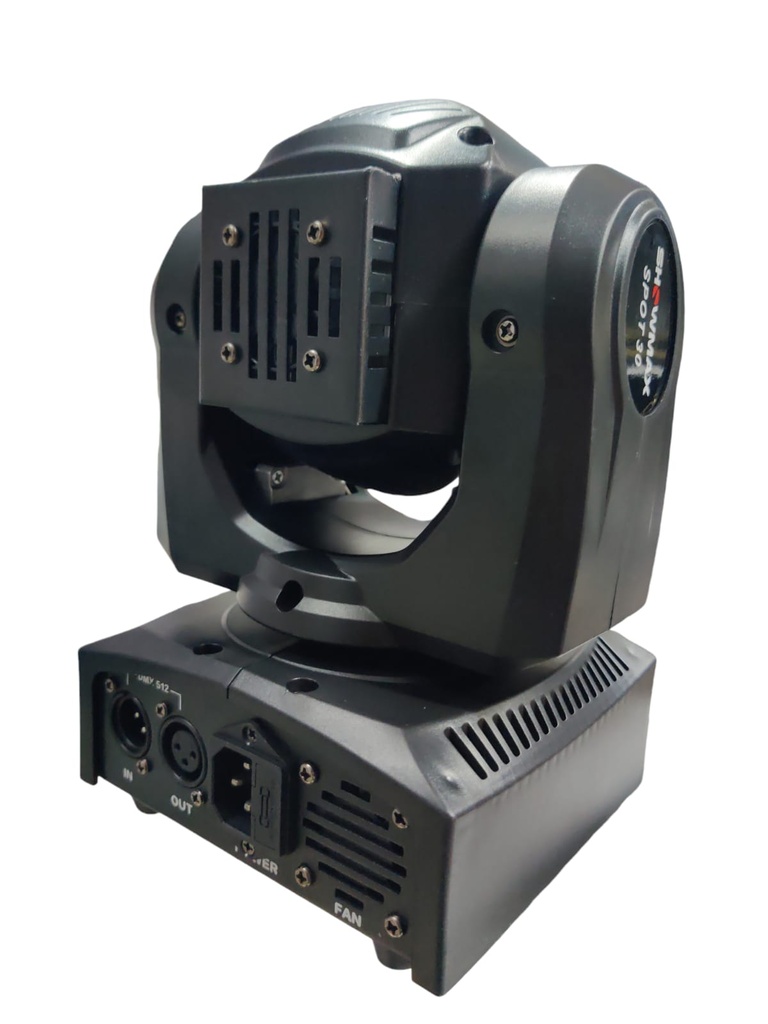 CABEZA MOVIL SPOT LIGTH LED 30W EFECTO A COLOR
