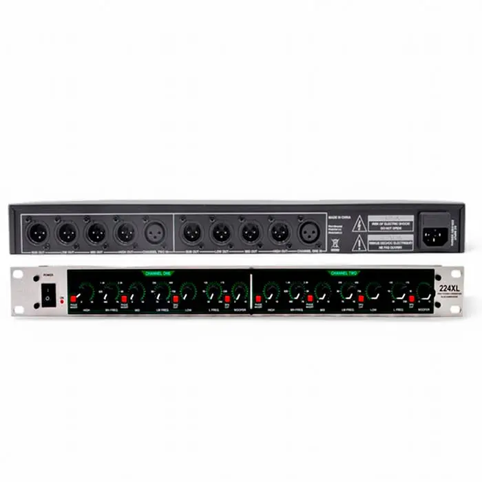 CROSSOVER 224XL C/SALIDA SUBWOOFER PROMAX