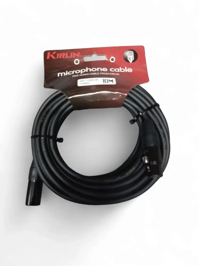MPC470PB10MBK CABLE XLR MACHO A HEMBRA NEGRO 10 METROS