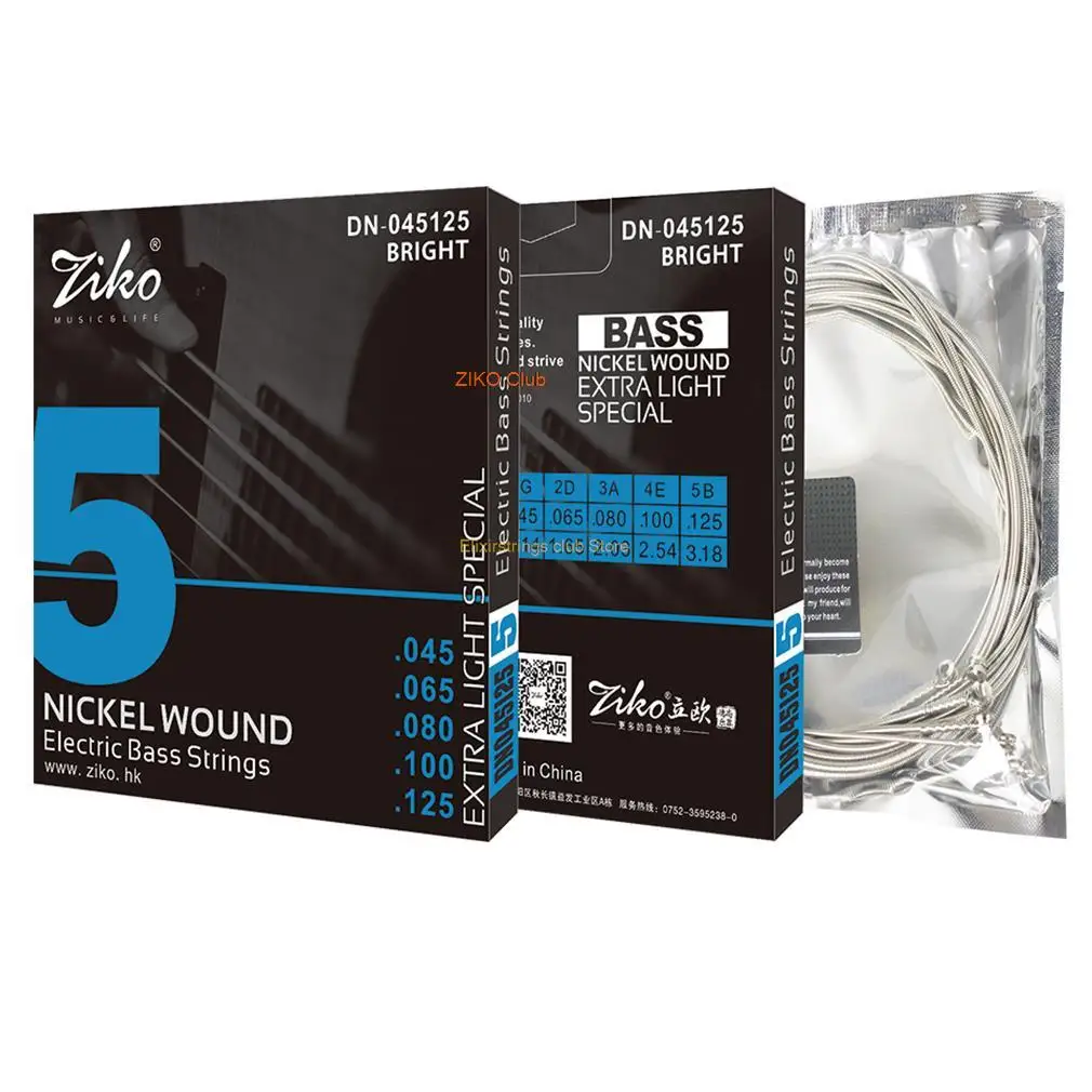 DN0451255 CUERDA DE BAJO ELECTRICO DE 5 CUERDAS