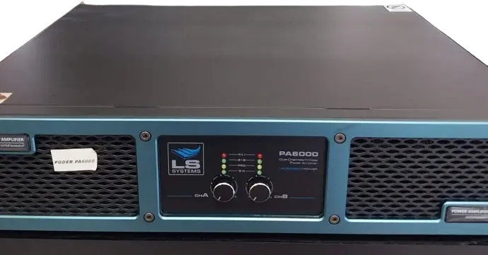 AMPLIFICADOR LS SYSTEMS PS6000 CLASS H 2CH 6000W