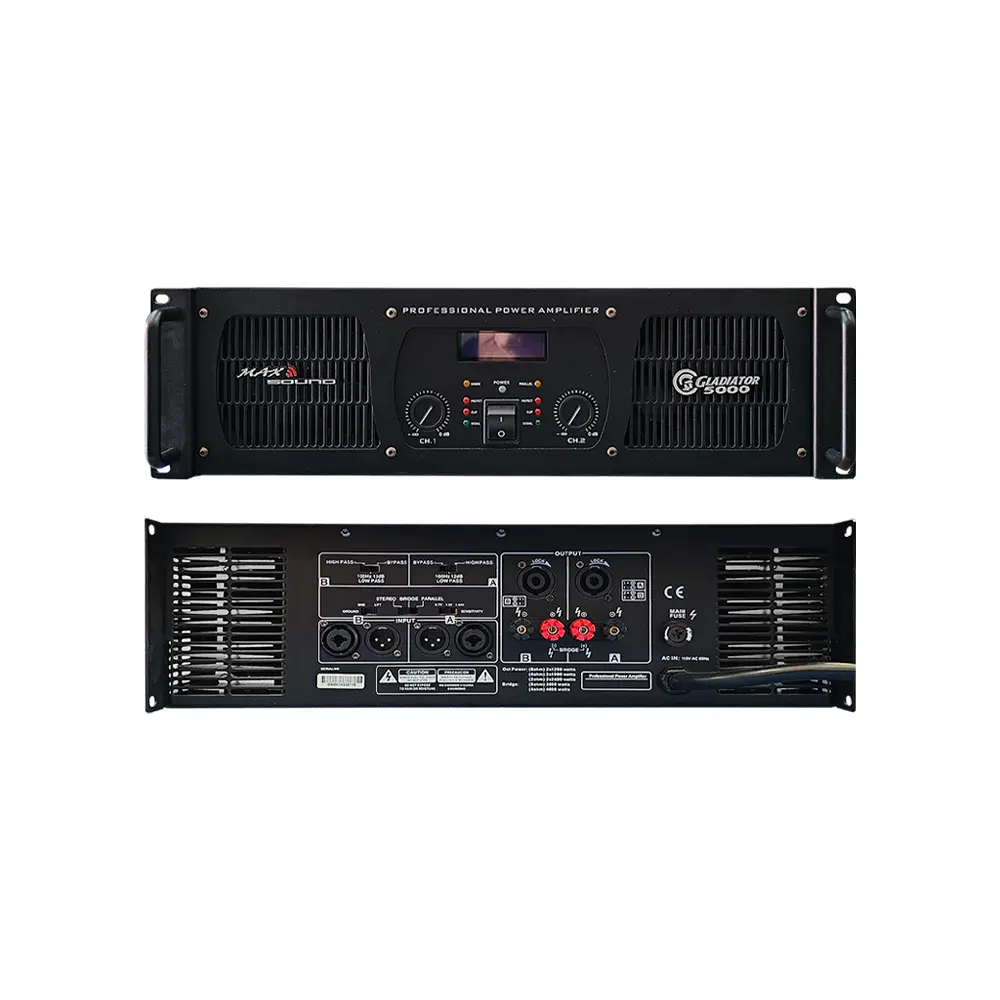 MAX5000 AMPLIFICADOR 5000 WATTS CLASE H