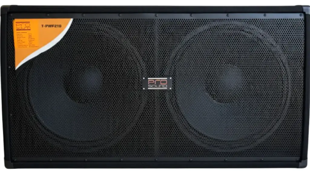 TPWF218 SUBWOOFER 2X18 2400W VC 4 PROSOUND
