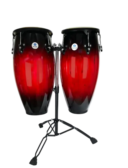 MCONG1RD CONGA 10/11 PULGADAS COLOR ROJO ACUSTIC