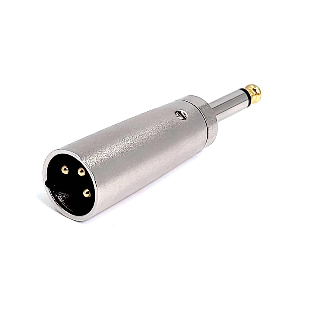 TAD157 ADAPTADOR XLR MACHO A PLUG 1/4 MONO