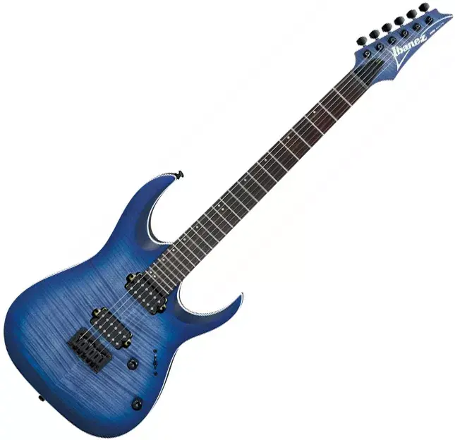 RGA42FMBLF GUITARRA ELECTRICA IBANEZ COLOR AZUL SOMBREADO