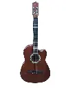G3902BRW GUITARRA ELECTRO CLASICA 39" CAFE DC MUSIC