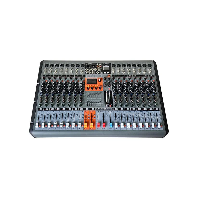 PMMR1606D CONSOLA AMPLIFICADA DE 16 CANALES QUANTUM X 650W X2