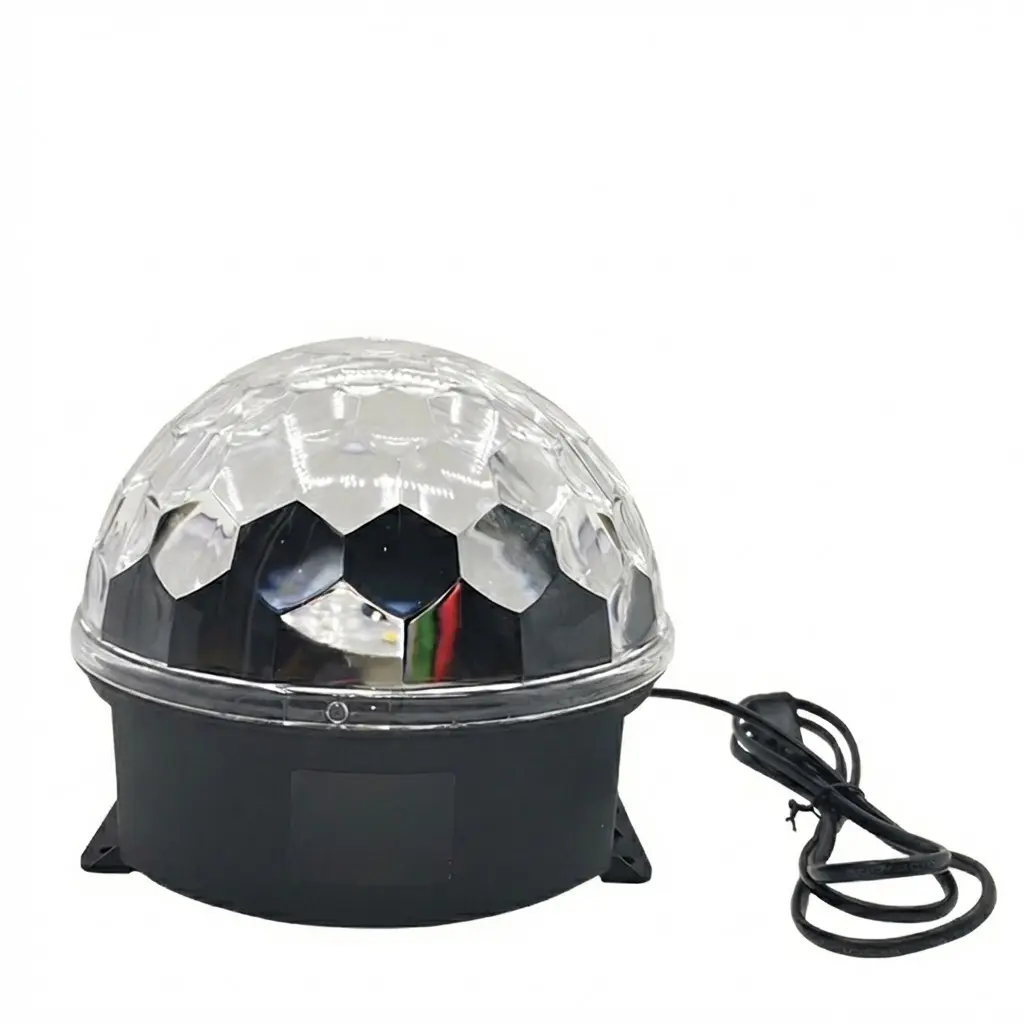 787001 MAGIC LED BOLA DE CRISTAL 6*1W 6 COLORES