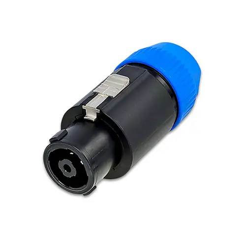 K4CF8C PLUG SPEAKON 8 VIAS AZUL-GRIS