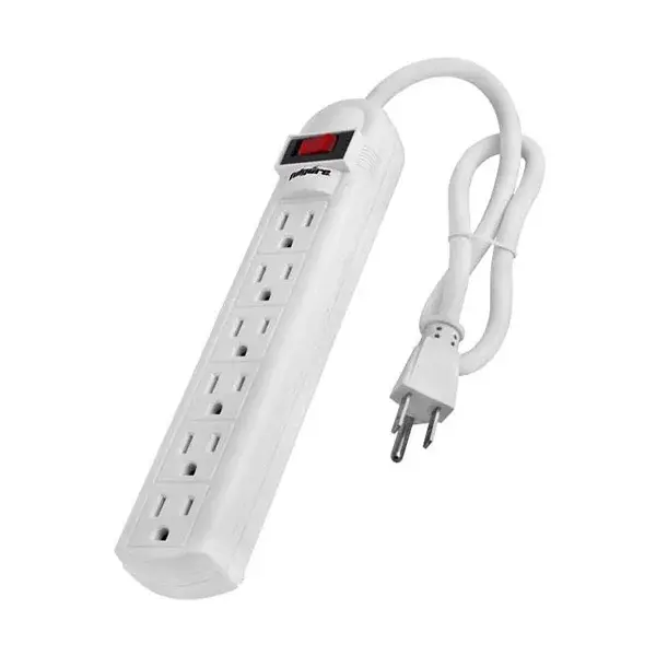 CHIYODA1.5M REGLETA DE 6 TOMAS MARCA CHIYODA