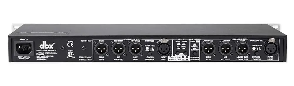 DBX234XSV CROSSOVER DBX 2 Y 3 VIAS STEREO 4 VIAS MONO