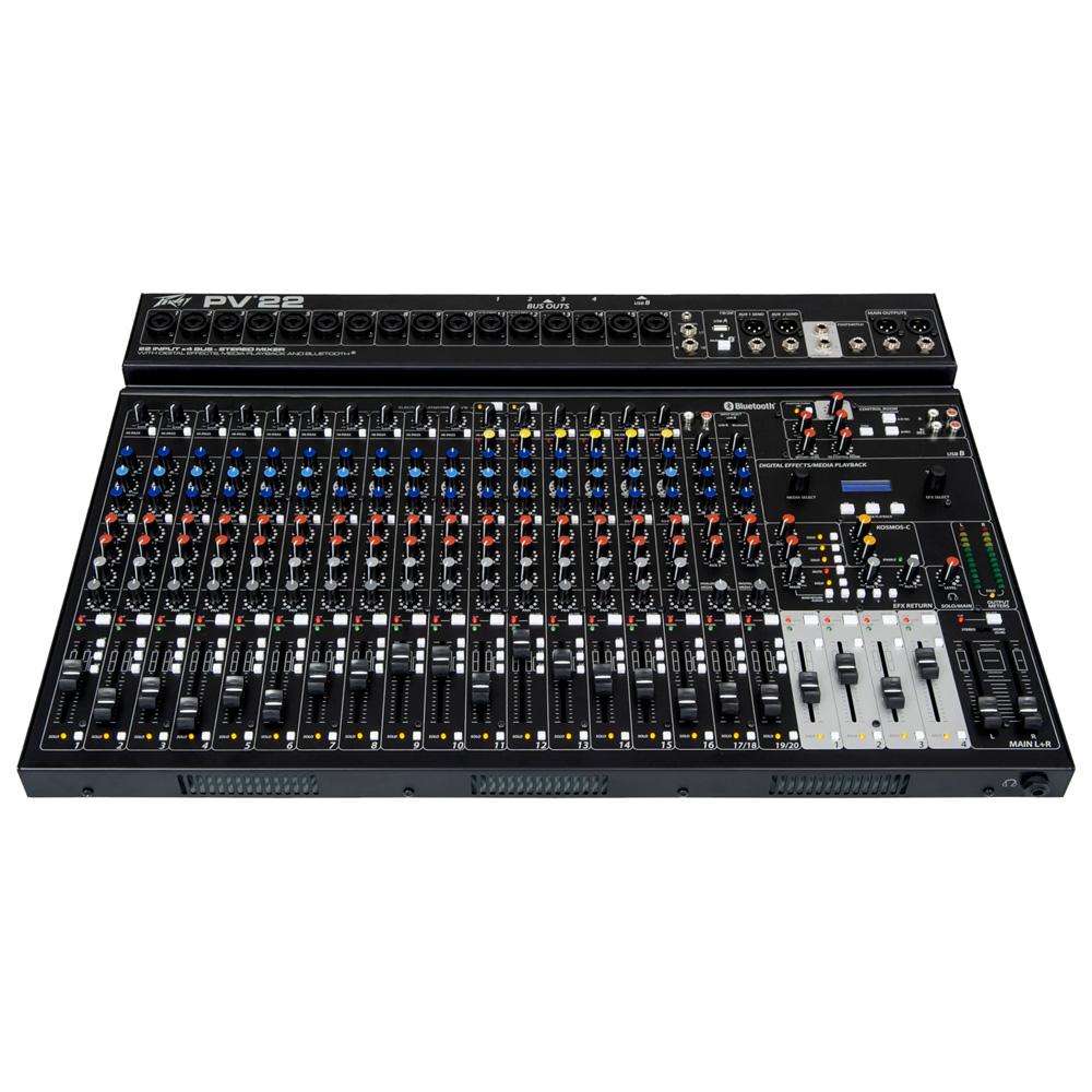 PV22BT CONSOLA PEAVEY ANALOGO 22 CANALES