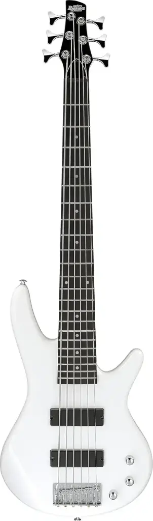 GSR186PW BAJO ELECTRICO IBANEZ DE 6 CUERDAS PASIVO COLOR BLANCO