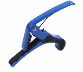 A007BL CAPODASTRO AZUL PARA GUITARRA