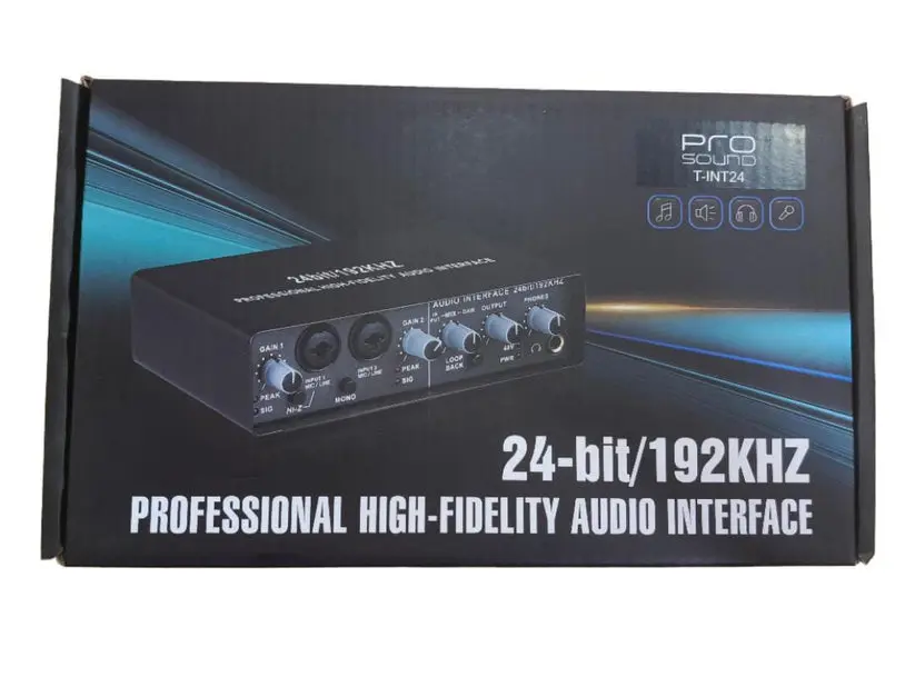 TINT24 INTERFAZ DE AUDIO PROSOUND 2 CANALES