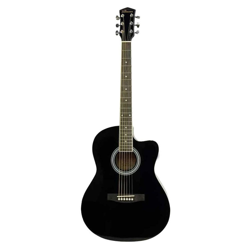 MGU2BK GUITARRA ACUSTICA 39" COLOR NEGRO ACUSTIC C/FUNDA