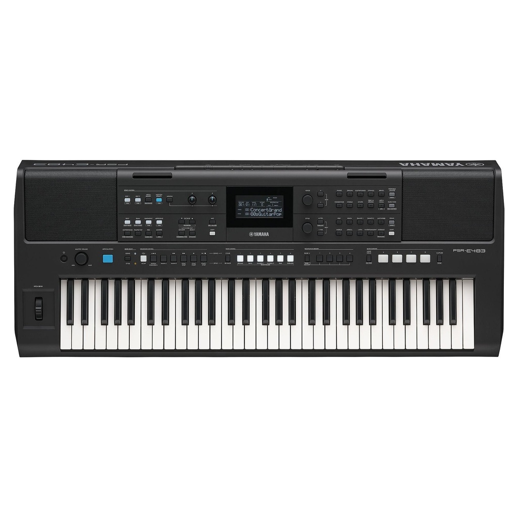 PSRE483 TECLADO YAMAHA 61 TECLAS SIN/ADAPTADOR