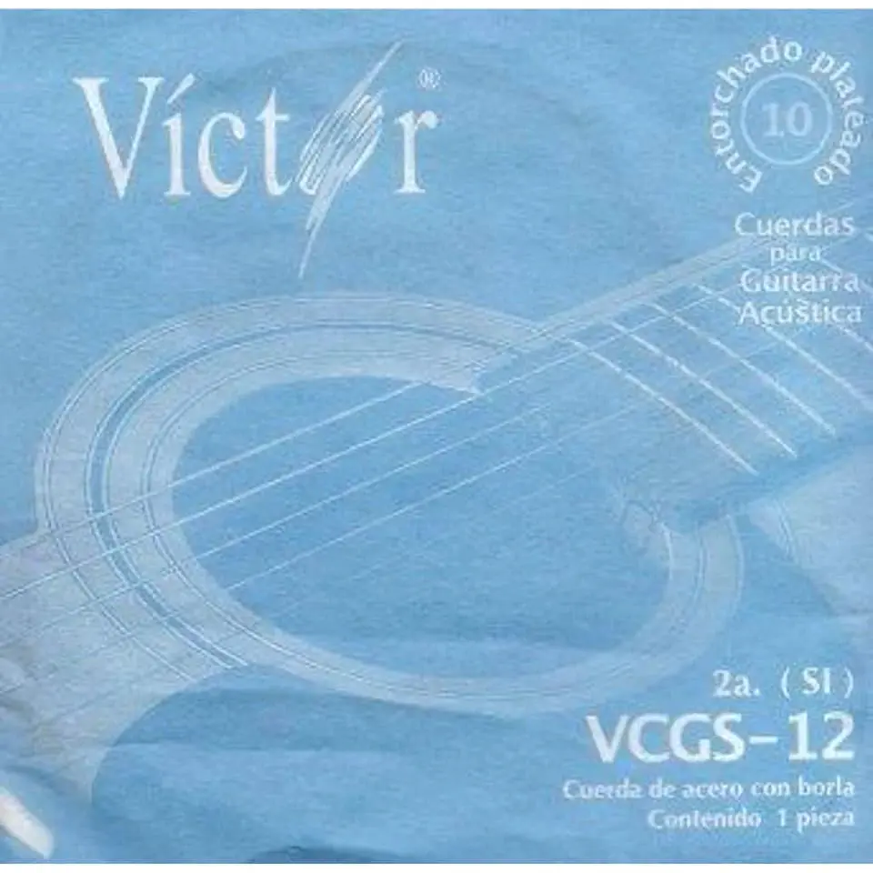 VCGS12 CUERDA VICTOR PARA GUITARRA ACUSTICA NO.2