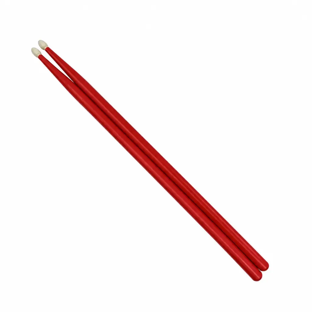 BAQ5AMPMR BAQUETA MAPLE 5A NIKOSOUND COLOR ROJO