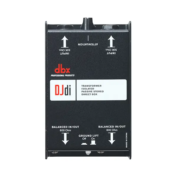 DJDI CAJA DIRECTA PASIVA MARCA DBX DE 2 CANALES