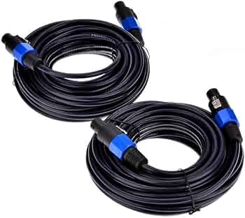 SK1210MBK CABLE TITANIK CALIBRE 12 SPEAKON A SPEAKON 10M