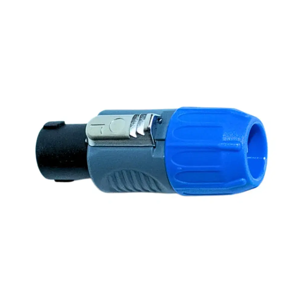 K4CFBLUEX1P PUNTAS SPEAKON MARCA KIRLIN