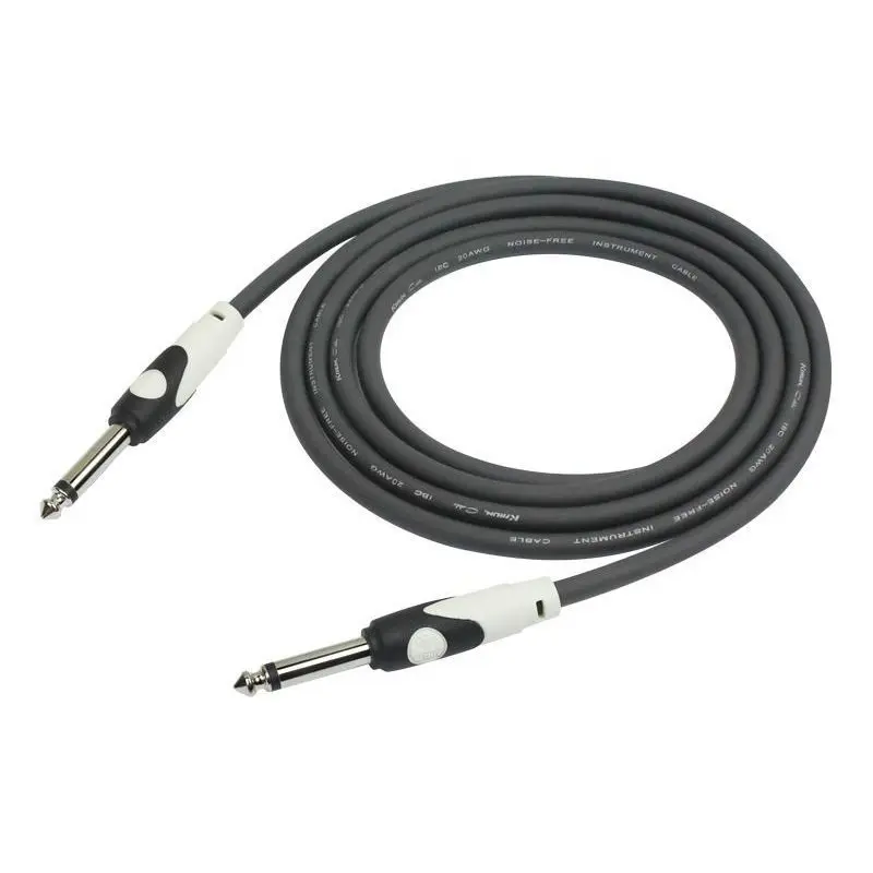 LGI2016MBK CABLE DE GOMA 6 METROS COLOR NEGRO PLUG A PLUG