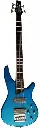 M21201B BAJO ELECTRICO MEMPHIS DE 5 CUERDAS PASIVO COLO MATE AZUL