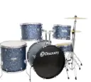 BATERIA DISCOVERY ACUSTICA COLOR PLATEADO