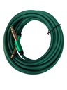 RSCAGREN CABLE PRA INSTRUMENTO DE 1/4 A 1/4 COLOR VERDE RS SOUND
