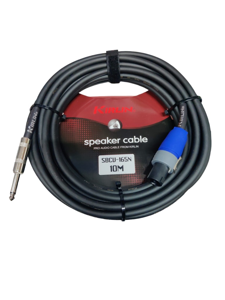 SBCV165K10MBK CABLE PLUG SPEAKON PARA BOCINAS 10MTS