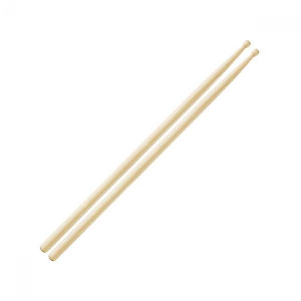 BAQDC5A PAR DE BAQUETA NATURAL DC MUSIC PUNTA DE NYLON