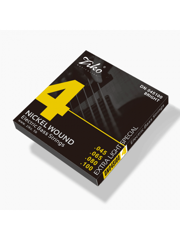 JUEGO DE CUERDAS PARA BAJO ELECTRICO 4 CUERDAS