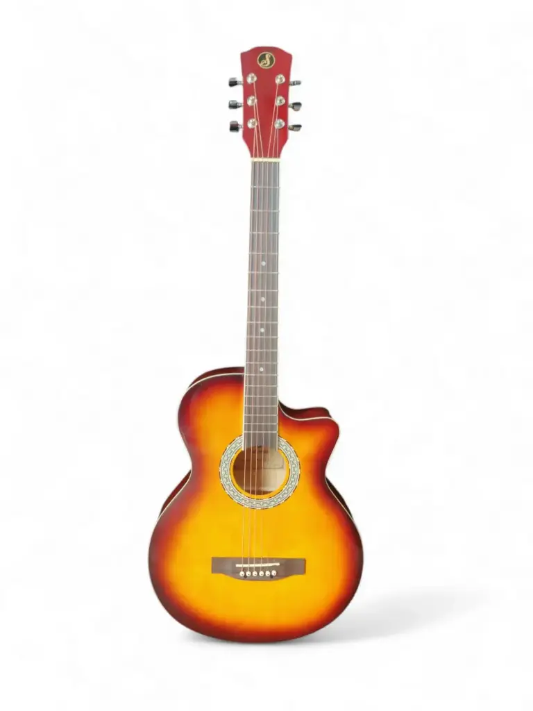 GUITARRA ACUSTICA SABRINA C/FUNDA SUNBURST