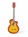 GUITARRA ACUSTICA SABRINA C/FUNDA SUNBURST