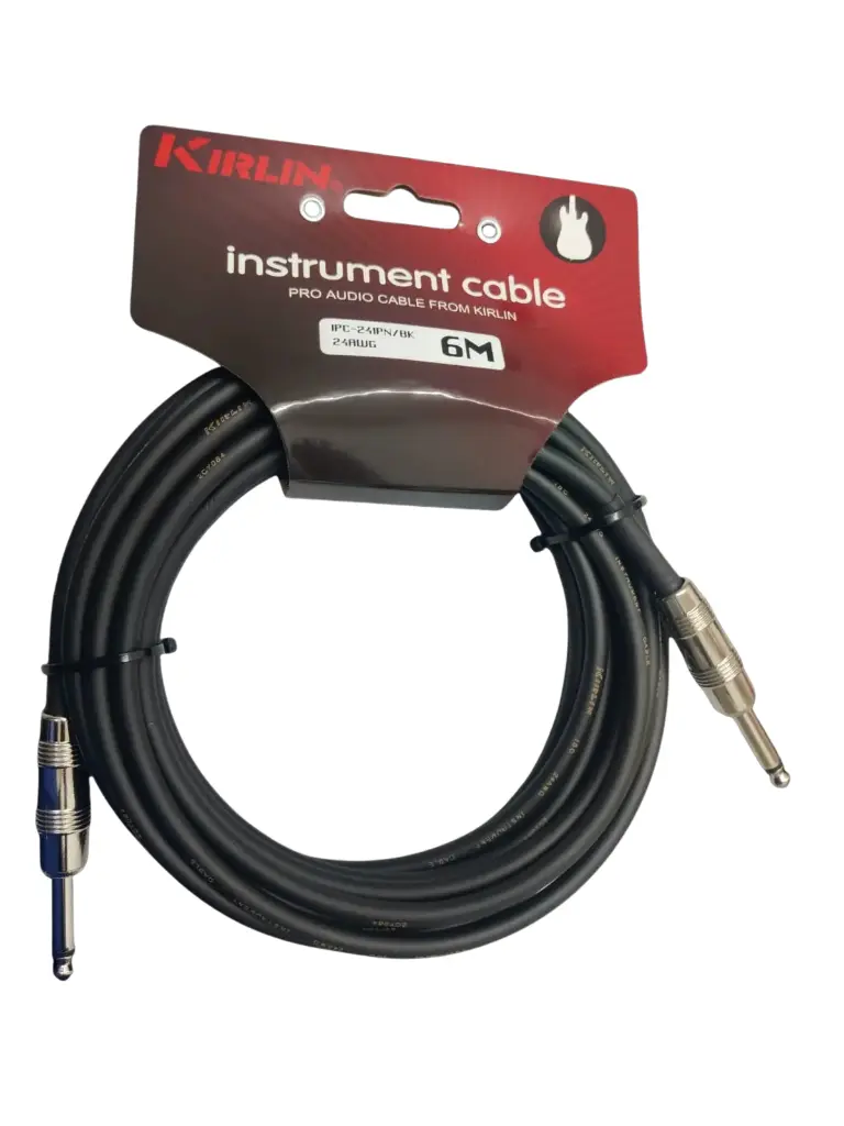 CABLE PLUG A PLUG NEGRO 6M