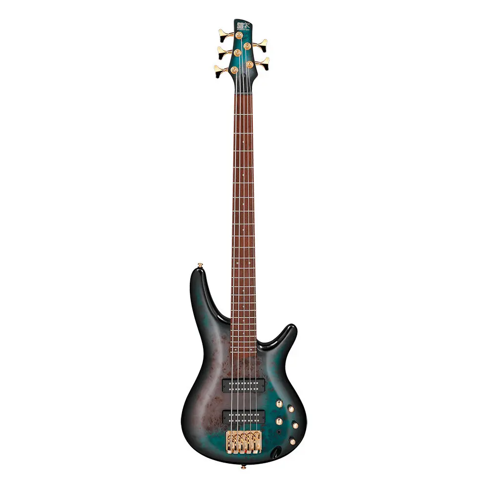 BAJO IBANEZ ACTIVO DE 5 CUERDAS COLOR DORADO SR405EPBDXTS