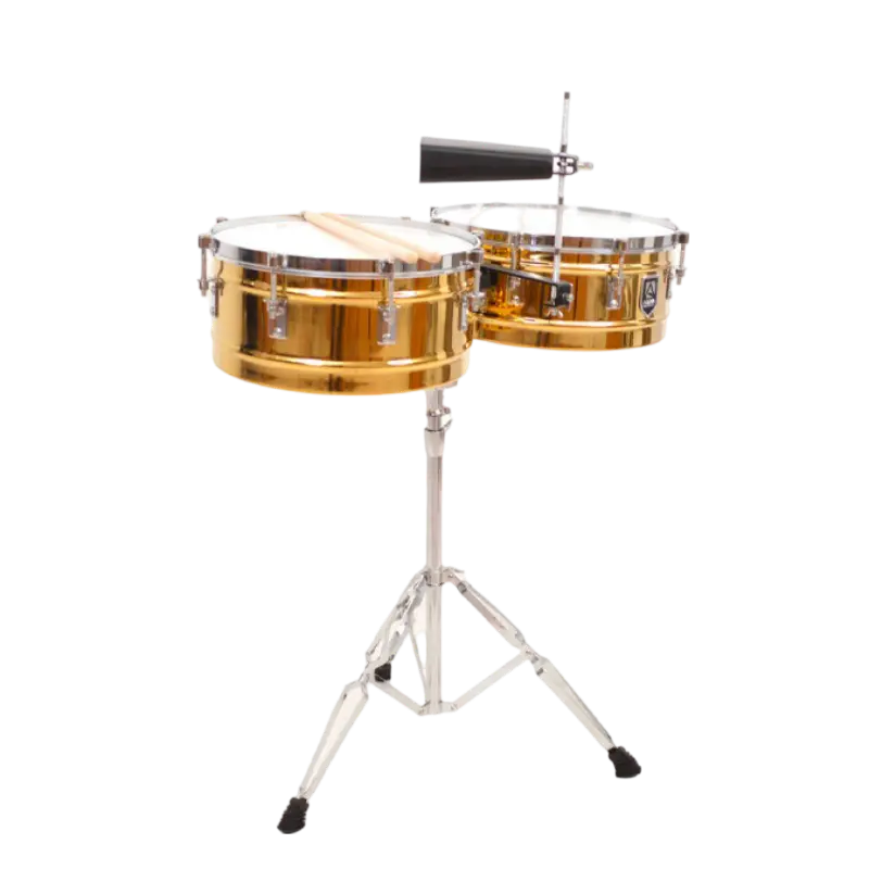 TIMBAL ARENA COLOR DORADO 13" Y 14"