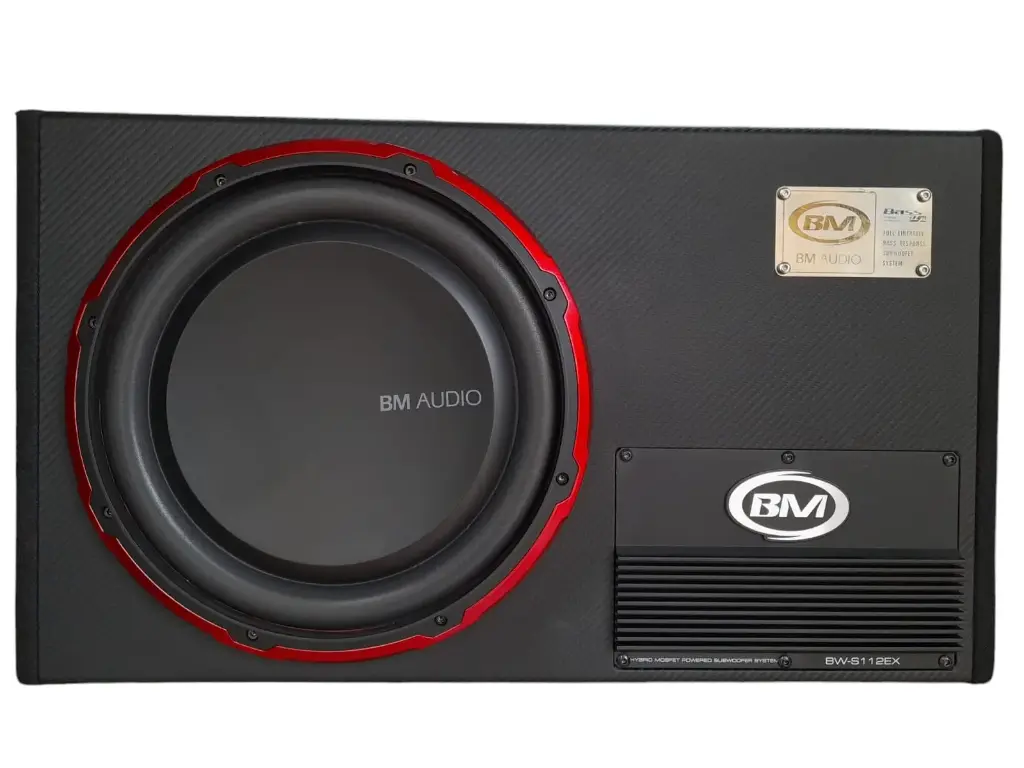 WOOFER AMPLIFICADO PARA CARRO 12" 1000W BM