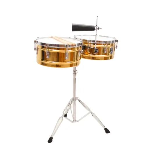[APTIARENATM] TIMBAL ARENA COLOR DORADO 13" Y 14"