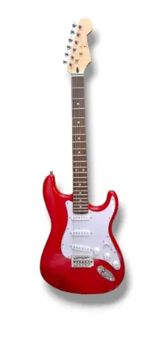 [ST1RD] GUITARRA ELECTRICA DC ROJO