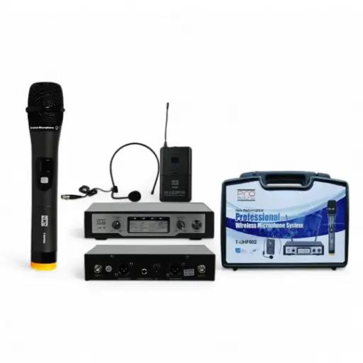 [TUHF602] MICROFONO INALAMBRICO UHF DOBLE