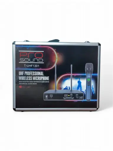 [TUHF1301] MICROFONO INALAMBRICO UHF PROSOUND