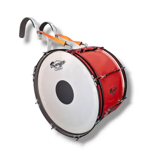 [LDBD226R] LDBD226R BOMBO RANGER 26PLG CON ARNÉS ROJO