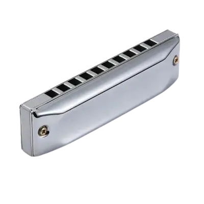 [D107A] D107A ARMONICA DE 10 AGUJEROS PLATEADO