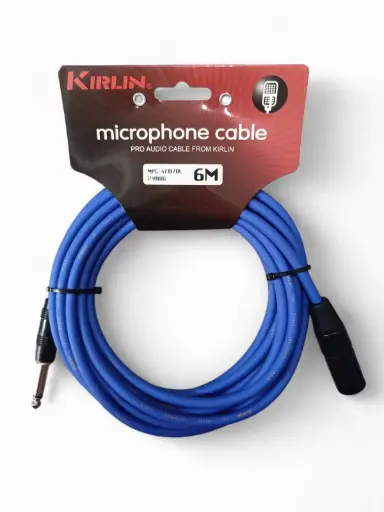[MPC471B6MBL] MPC471B6MBL CABLE XLR MACHO A 1/4 MONO AZUL 6 METROS