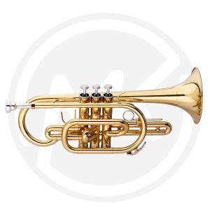 [1009N] TROMPETA MIKE PRO 1009N BAÑADO DE PLATA